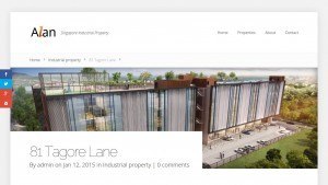 CLLOH portfolio - Property agent website property detail 1 screenshot