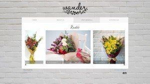 CLLOH portfolio - Wander Floral showcase 2 screenshot