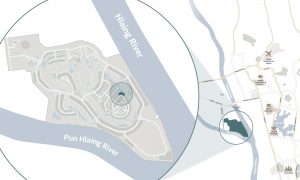 Pun Hlaing parallax map background